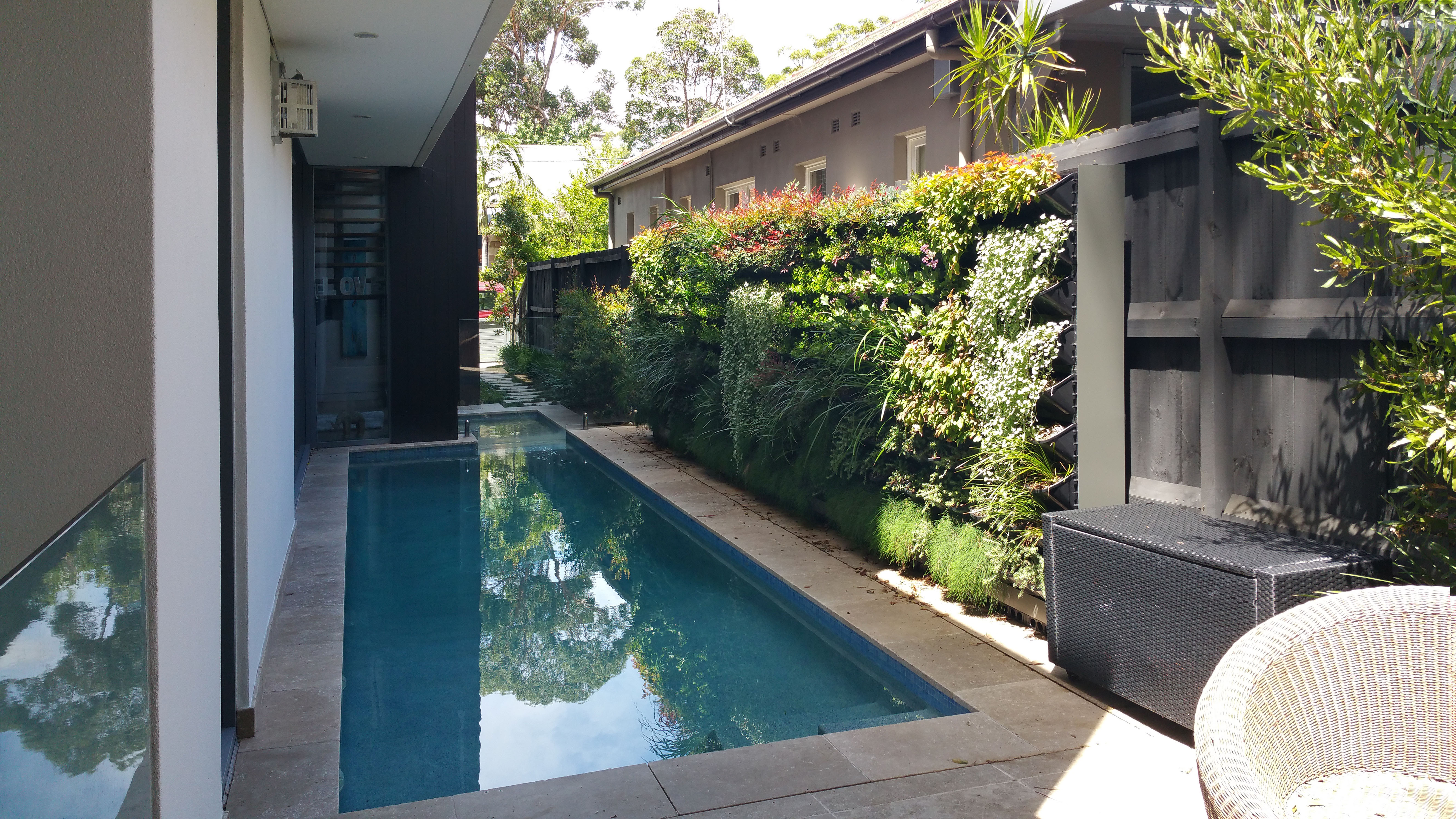 Swimming Pool Gets Beautiful Green Outlook - Atlantis Aurora