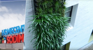vertical garden green wall project video